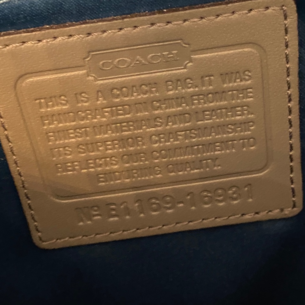 Vintage Coach Kristin Handbag - Gray Leather Shoulder Style - Picture 13 of 13